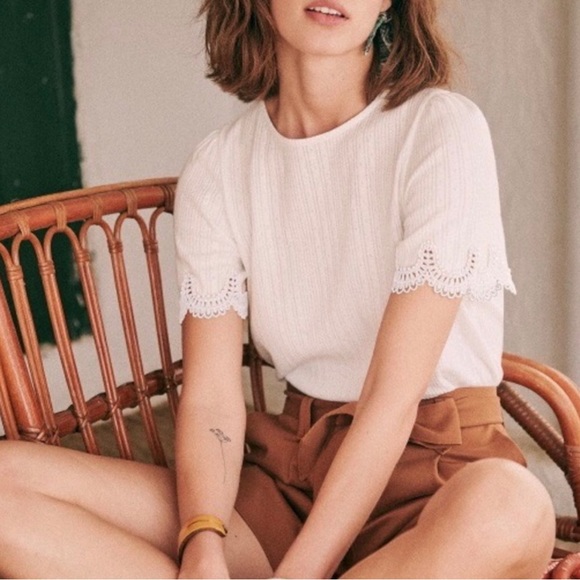 Sezane Tops - Sezane Clea Top